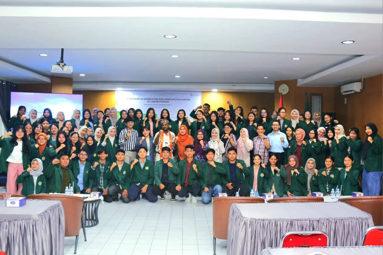 Program Studi Sarjana Kimia FMIPA USU Gelar Workshop Kesehatan dan Keselamatan Kerja (K3) di laboratorium